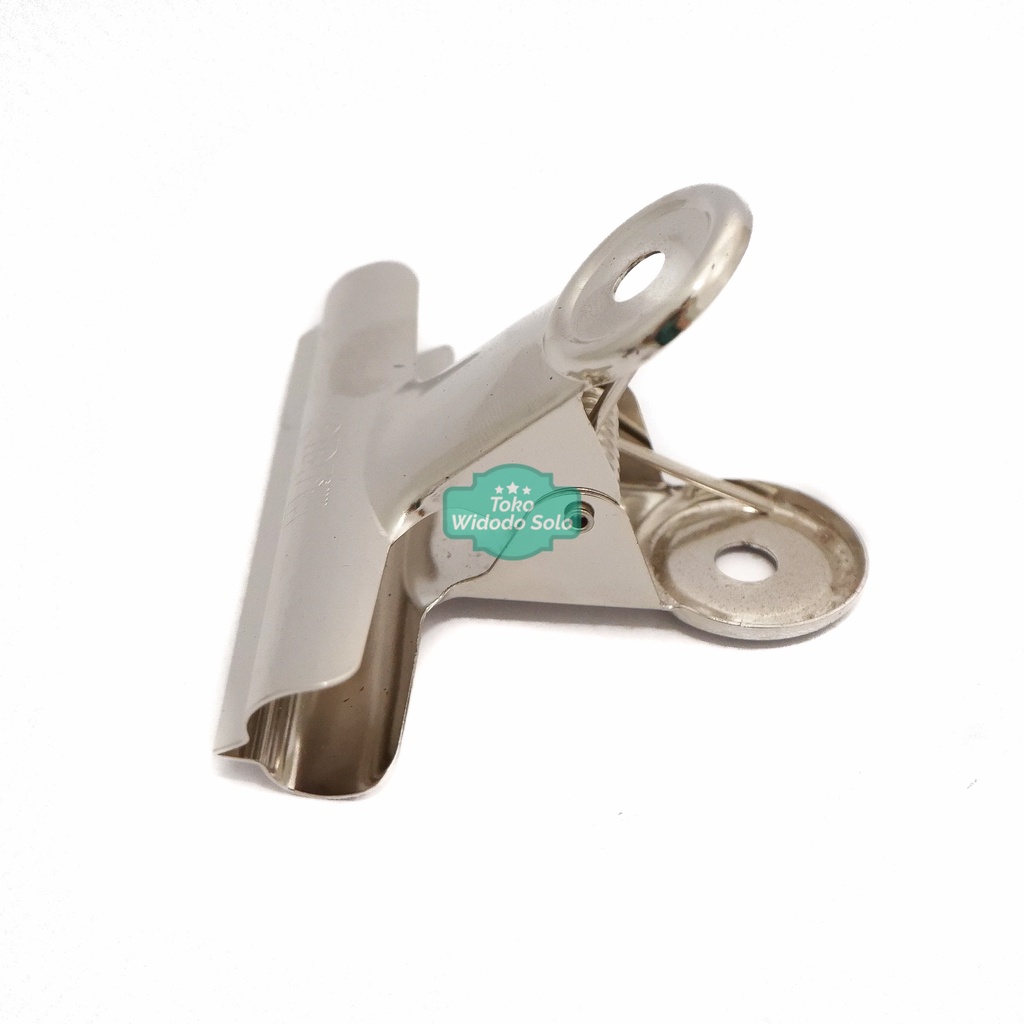 

Binder Clip Besar Bulldog SDI 75mm (Klip Penjepit Kertas Stainless) Untuk Jepit 200-300 Lembar Kertas HVS - 1 Buah