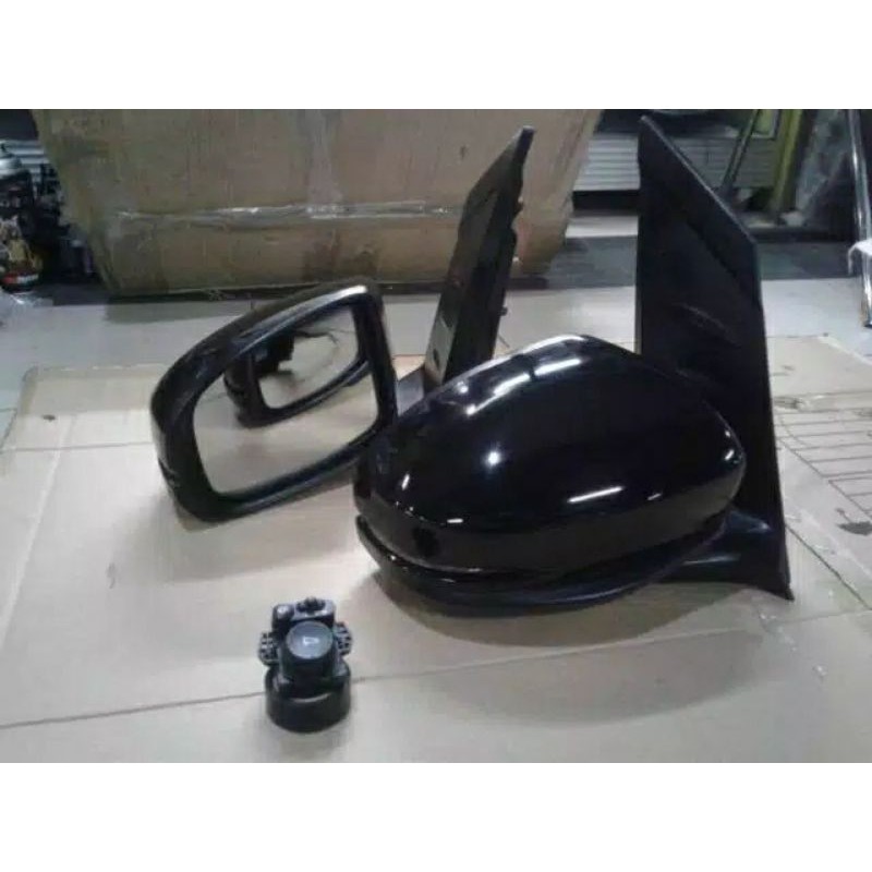 modif (custom) spion mobil honda brio-mobilio rs retrack(cocok untuk modifikasi yang masih manual)+s