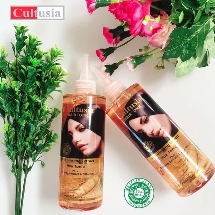 CULTUSIA ANTI FRIZZ HAIR TONIC WITH GINSENG EXTRACT - 250ML