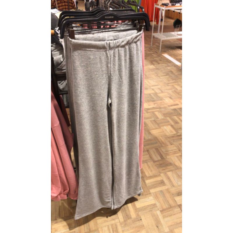 Celana Lari Pull and Bear Jogger Pants Abu-abu Original