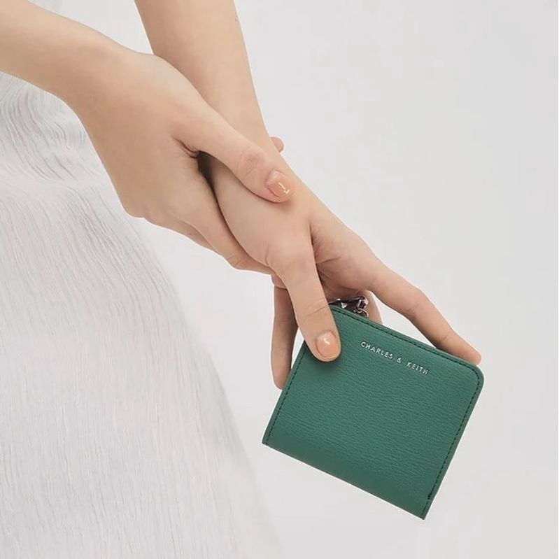 CK Zip Around Card Holder