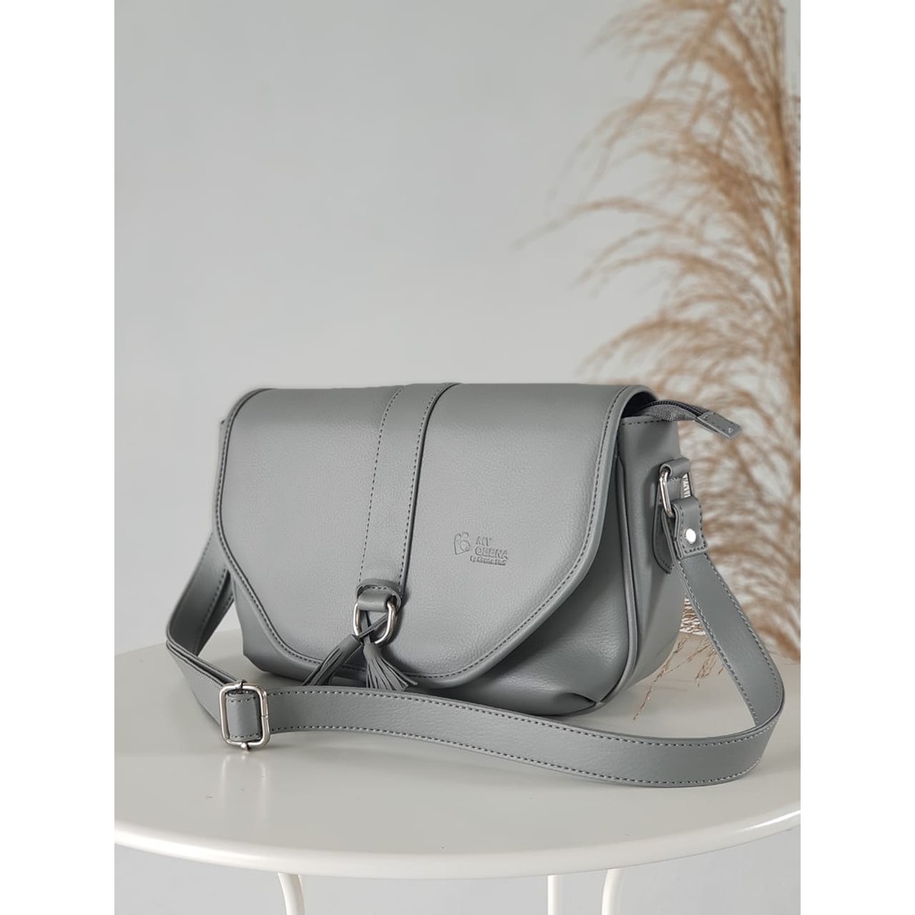 Tas Selempang Slingbag Wanita Simple Cantik - Jasmin My Qeena by Kirana Stuff