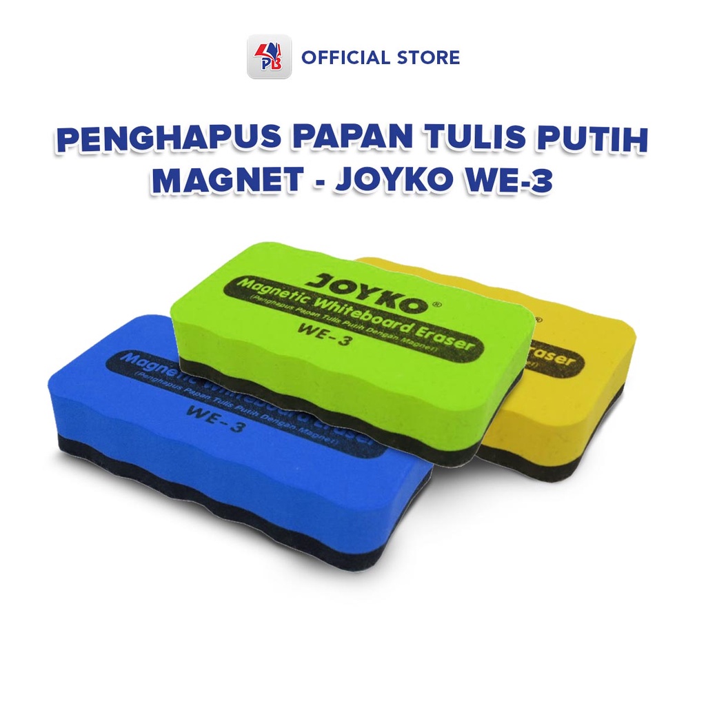 Jual Penghapus Papan Tulis White Board Joyko Tipe We 3 Magnetic Eraser