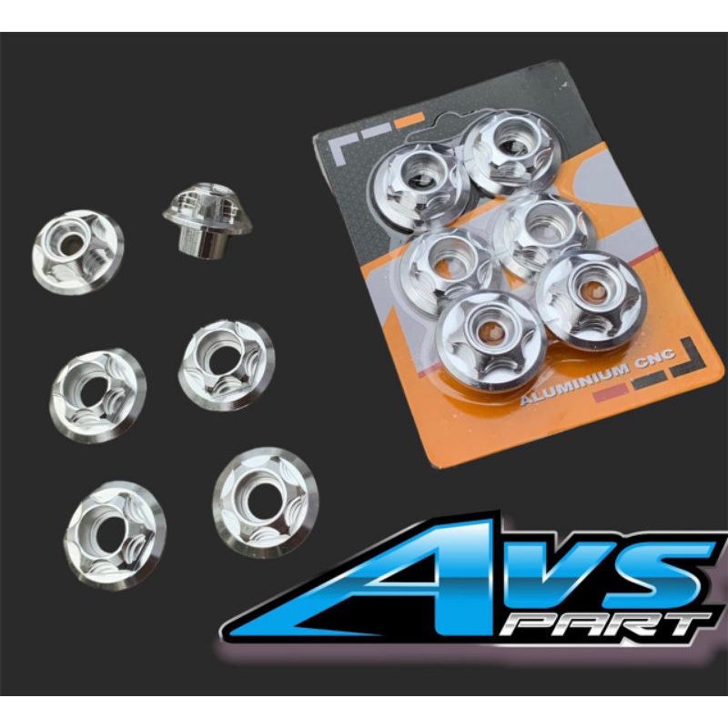 DUDUKAN / MANISAN / PEMANIS RANGKA SHOCK BELAKANG CB SET RING MANISAN