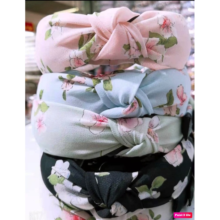 Bando Korea Bandana Wanita Murah Bando Polos Bando Simpul Aksesoris Rambut Wanita Import