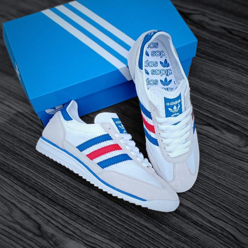 SEPATU ADIDAS SL72 WHITE FRANCE ORIGINAL