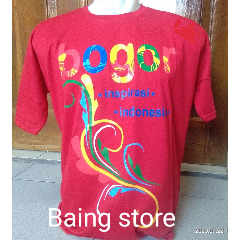 kaos bogor > kaos souvenir bogor > kaos bogor terlasis > kaos terpopuler