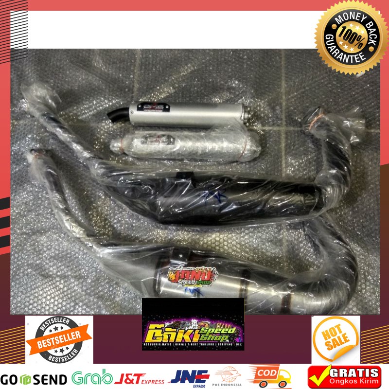 New TermurahKnalpot CMS BIG Volume Ninja R RR Original