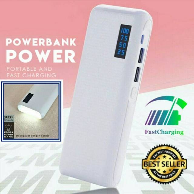 Power Bank Samsung,xiomi,vivo,oppo 99000mah | DUAL Usb Output | Fashion Lights