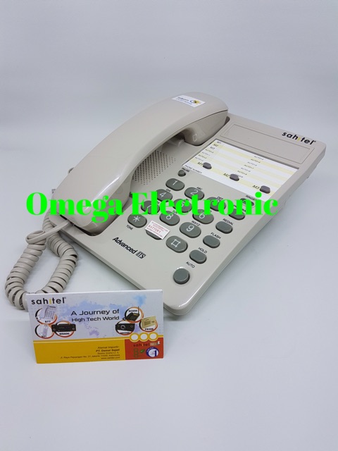 RESMI Sahitel S71 - Telepon Kantor Rumah Kabel Single Line Telephone