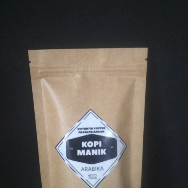 

KOPI ARABIKA, Nett 100 Grm, Bean From Gunung Puntang
