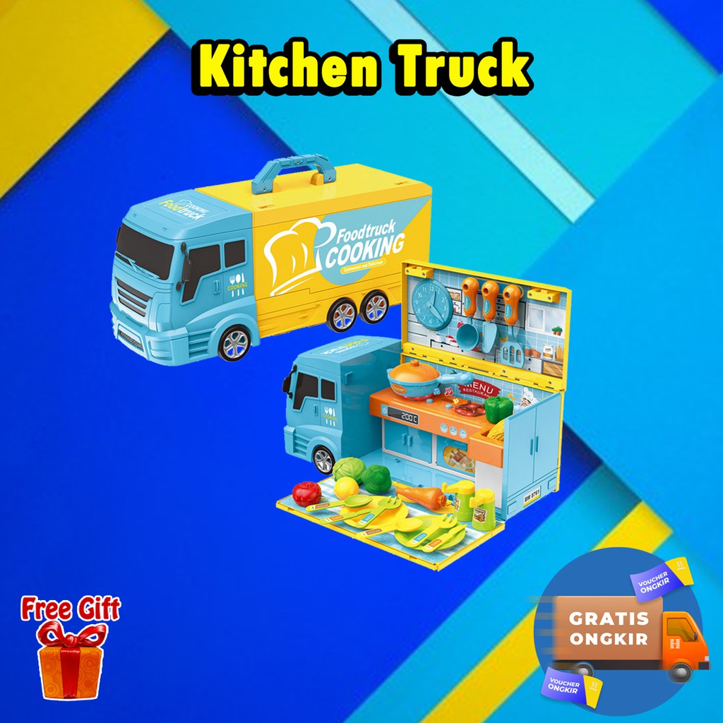 Kitchen Truck Mainan Anak Mainan Kitchen Set Mainan Dapur