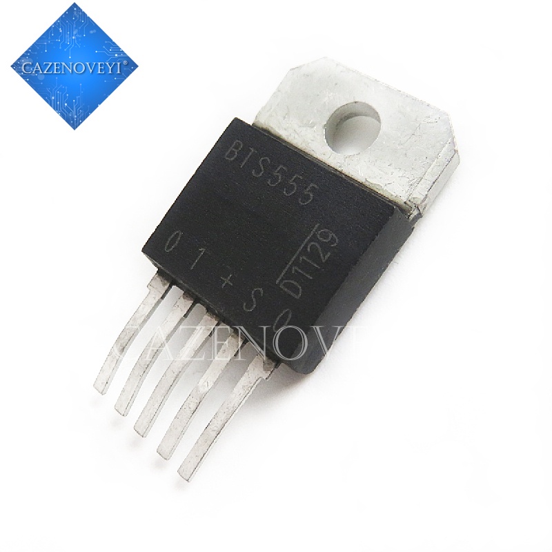 1pc / lot Sparepart Komponen Elektronik Chip BTS555 PG-TO218-5