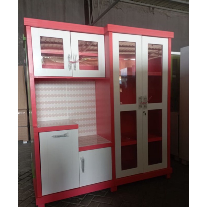 rak sayur 4 pintu model gendong