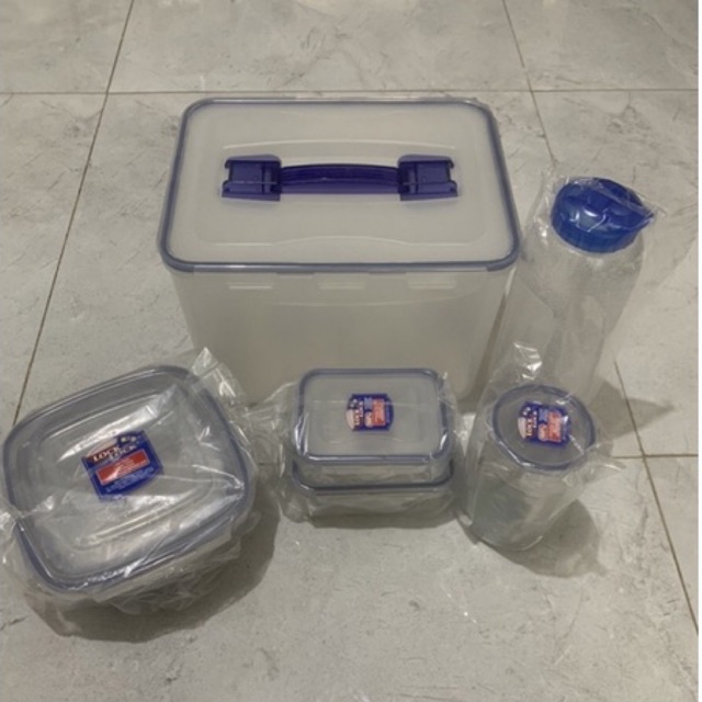 LOCK N LOCK SPECIAL GIFT SET 6pcs / CONTAINER FOOD
