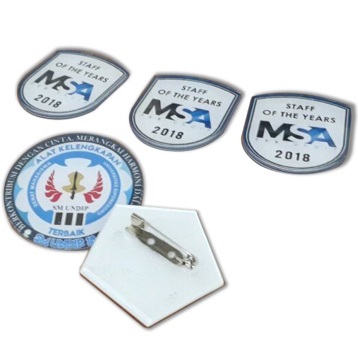 LENCANA AKRILIK | pin akrilik | pin formal | pin custom