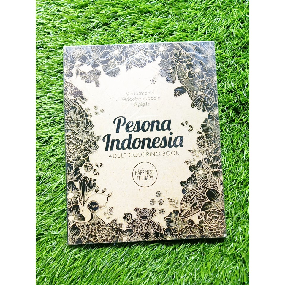 Pesona Indonesia Adult Coloring Book