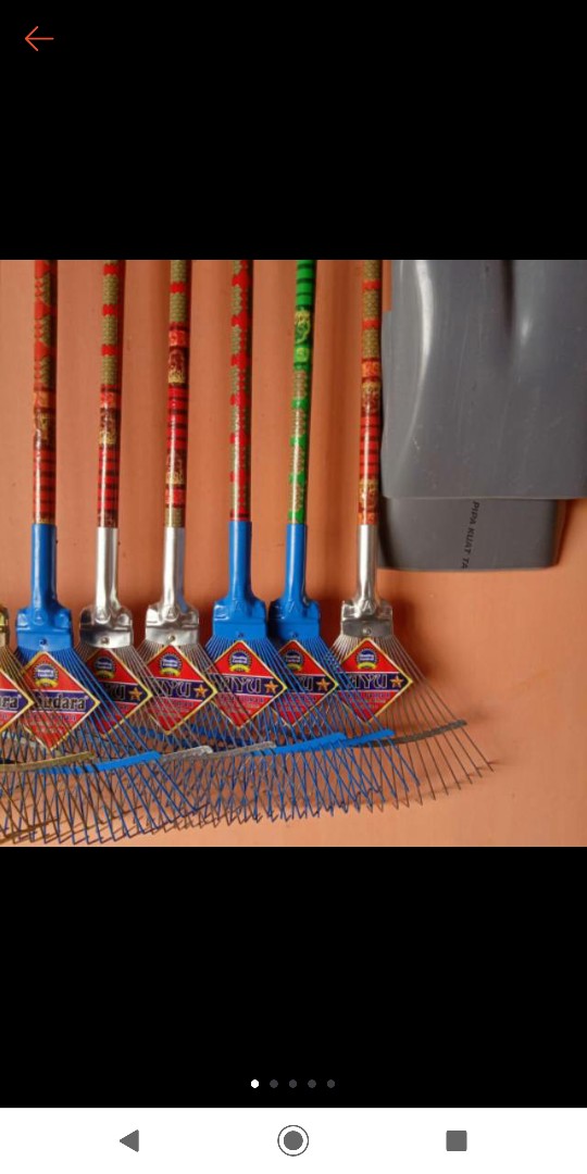 Sapu Taman Garu ..sampah Daun Dll ...mantaaaap