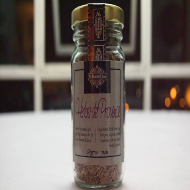 

Bumbu Masak Perancis Herbs de Provence dengan Organic edible Lavender.