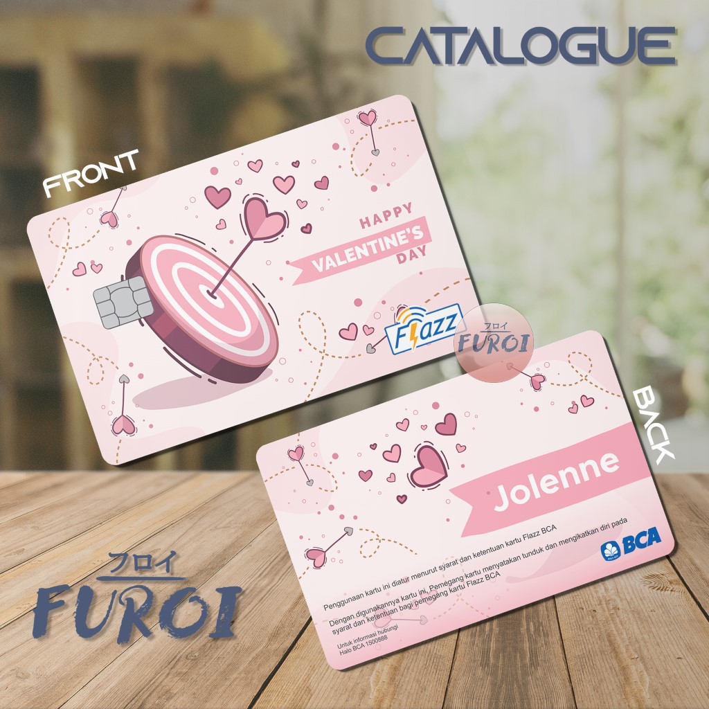 Custom Flazz BCA | Custom Emoney Mandiri | Heart's Arrow