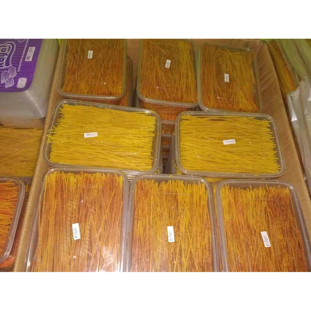 

Keripik lidi varian rasa