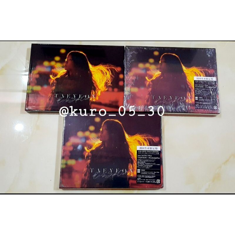 [READY] SNSD TAEYEON Japan Album - #GirlsSpkOut