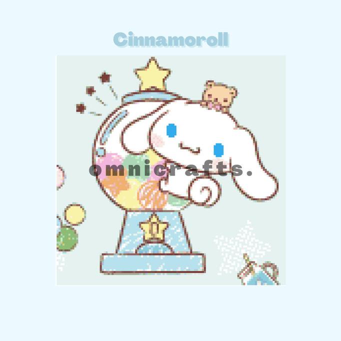 [LIMITED, NO RESTOCK omnicrafts] #sanrio DIAMOND PAINTING SQUARE BEADS