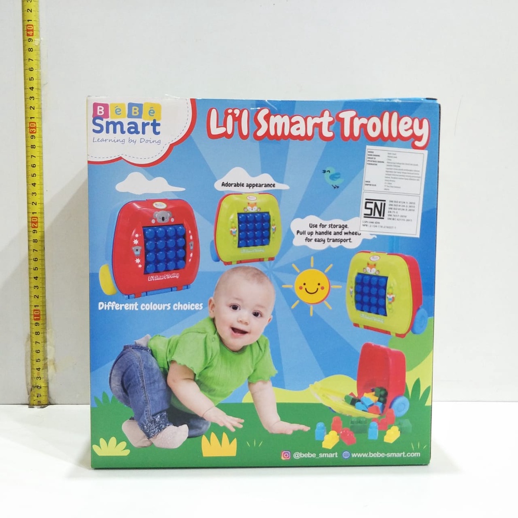 BEBE SMART LIL SMART TROLLEY - Mainan Bayi