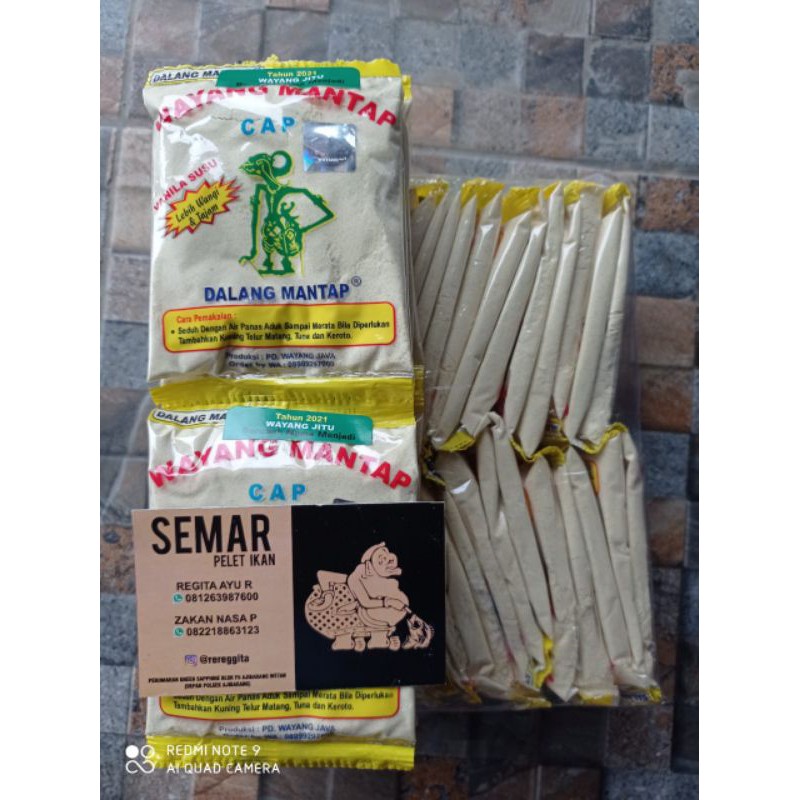 grosir wayang dalang mantap/jitu VANILA SUSU 1 pack isi 50 bungkus