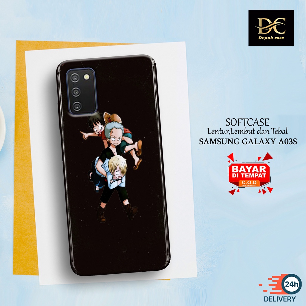 Case Samsung Galaxy A03s Terbaru - Fhasion Case ANIME - Casing Hp Samsung Galaxy A03s Terbaru - Soft