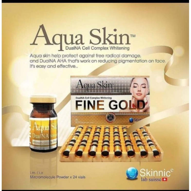 Aqua Skin Fine Gold ECER perbotol