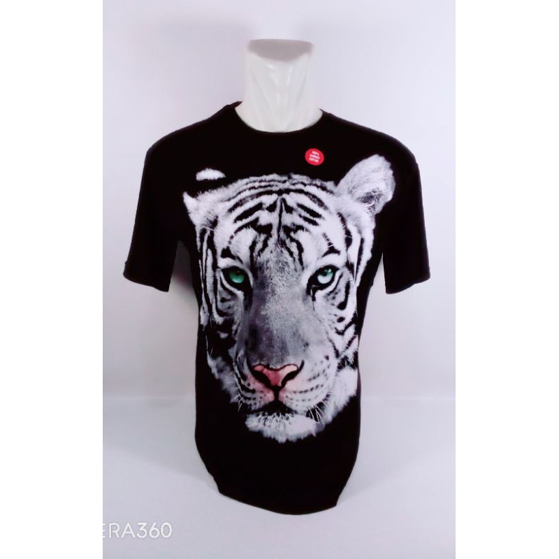 Kaos Harimau Putih Baju Harimau