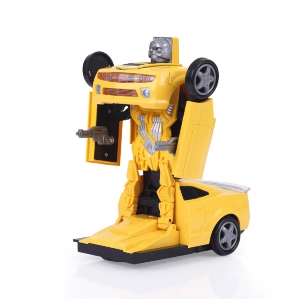 Mobil Transformers Kuning Mainan Anak Laki Laki