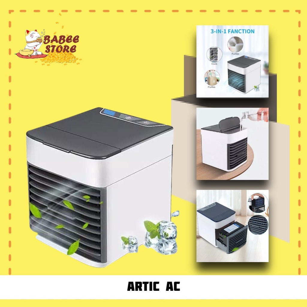 BABEE - AC MINI PORTABLE ARTIC AIR COOLER / PENDINGIN RUANGAN / PENDINGIN PORTABLE / KIPAS PENDINGIN