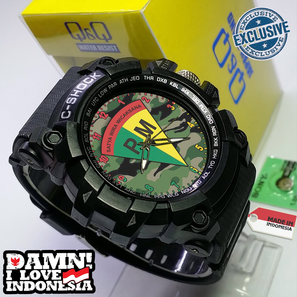 Jam Tangan Custom PM - POLISI MILITER 14 Outdoor