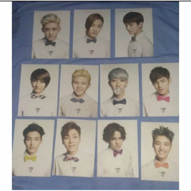 [BOOKED] SEVENTEEN album 17 Carat postcard OT13 White Ver