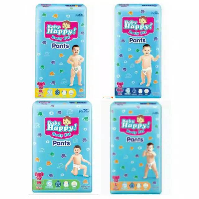 

Baby happy pants M34/ L 30/ Xl 26/ XXL 24