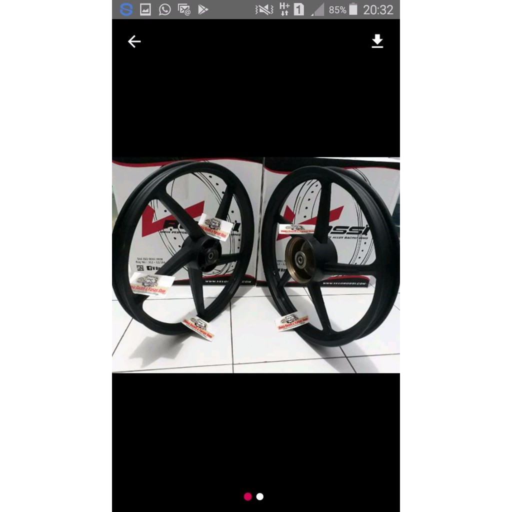 Velg TDR Sepaket Motor Supra X Grand Revo Supra Fit Dll Pelak