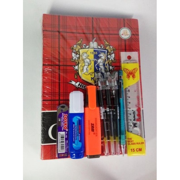 

Paket alat tulis lengkap