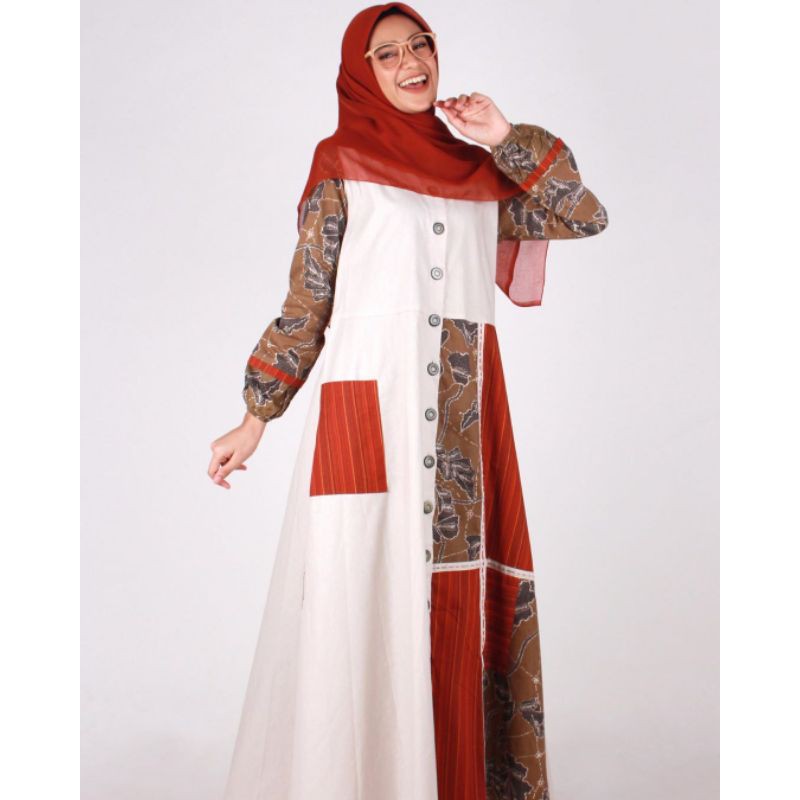 Gamis Dannis Terbaru A200305 Shopee Indonesia