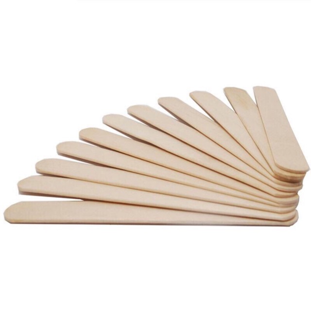 (isi 2pcs) Extra Spatula Kayu Jumbo Untuk Waxing