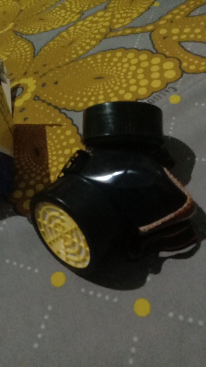 Masker Obat Double Np 306 / Tabung Ganda / Chemical Respirator