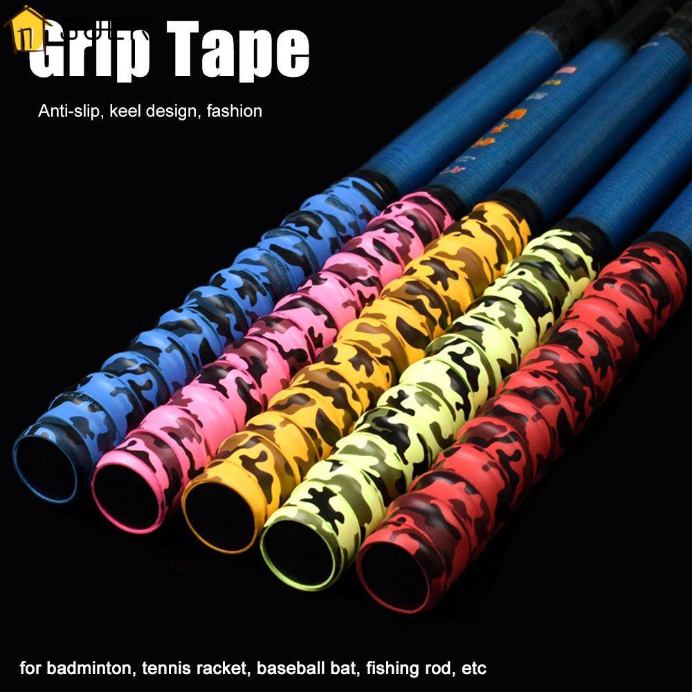 10pcs Grip Sweat band For Badminton Tennis Baseball Fishing Rod Grip Multicolor 