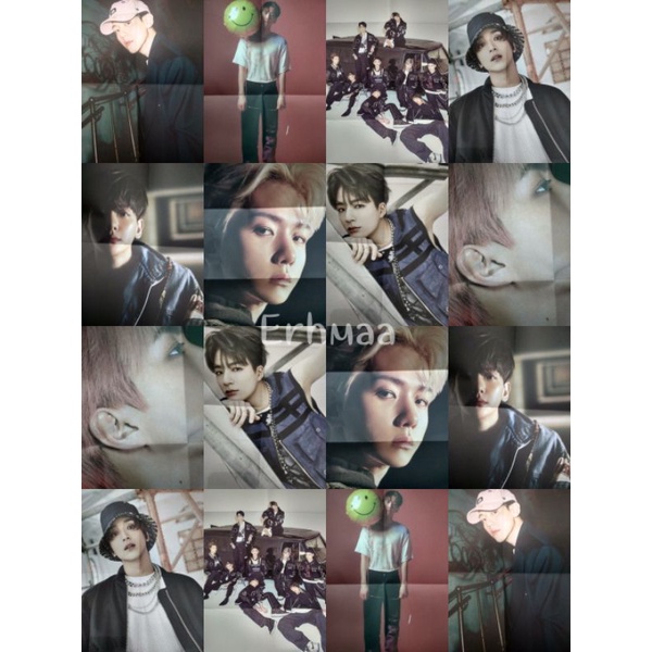 Official ready stok poster folded album nct reload rollin jeno haechan neozone n c t sg exo sc sehun