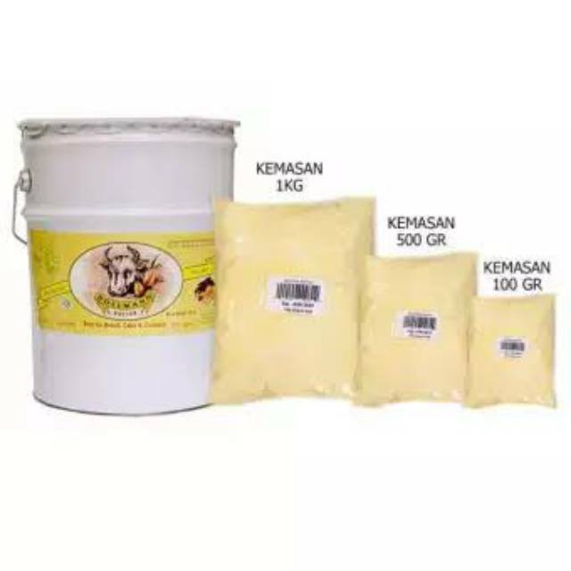 

Repack 500g Hollman butter/ Mentega /Rhum Butter