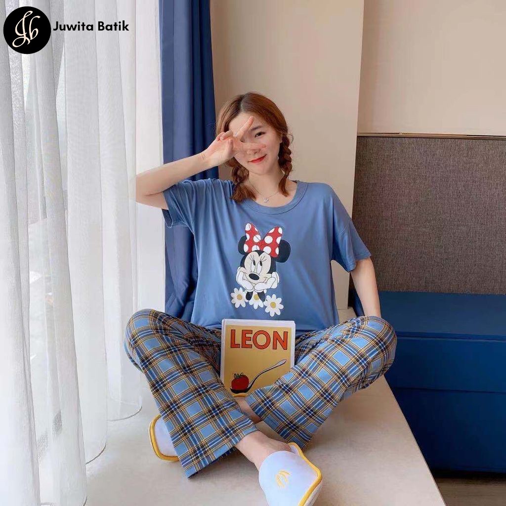 Juwita Batik - Baju Tidur Wanita Import | Setelan Cp Spandek Import Fashion Kekinian