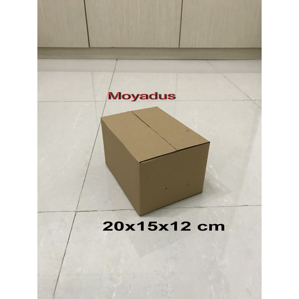 

kardus/karton/box, uk. 20x15x12 cm, untuk packing,(MP)