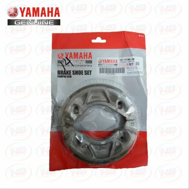 KAMPAS REM BELAKANG ORIGINAL MIO J, VEGA R NEW, MIO, RX-KING. BRAKE SHOE SET 1S7-F53ØK-ØØ