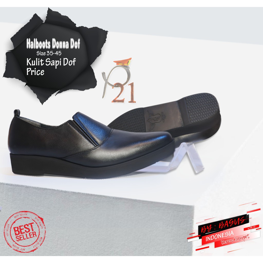 HALBOOTS FLAT DONNA DOFF / SEPATU WANITA / P21