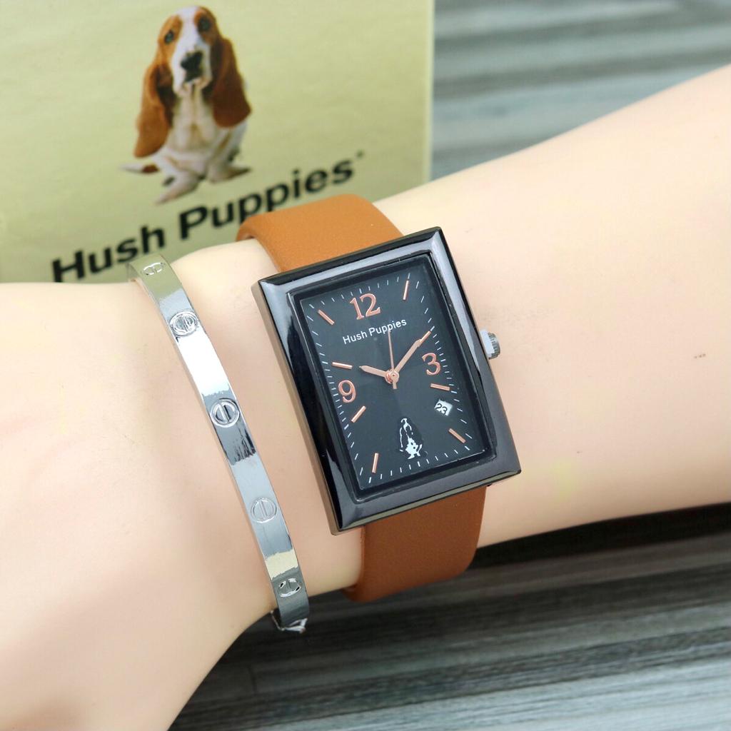 Jam Tangan Wanita Hush Puppies Fre Gelang TY1051A